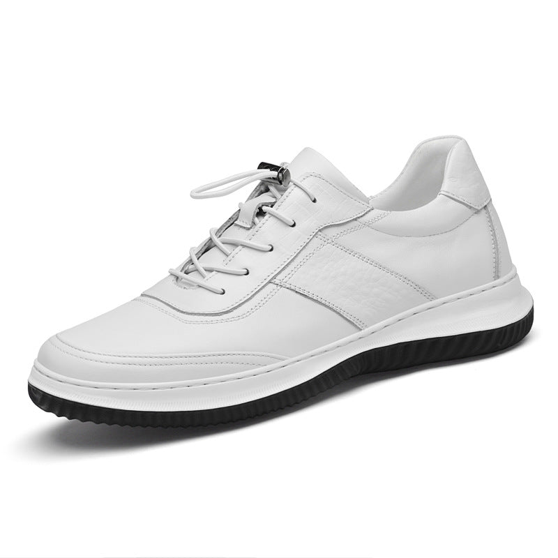 Men's First Layer Cowhide High-grade Comfortable Lightweight Indoor Men's Casual Leather Shoes