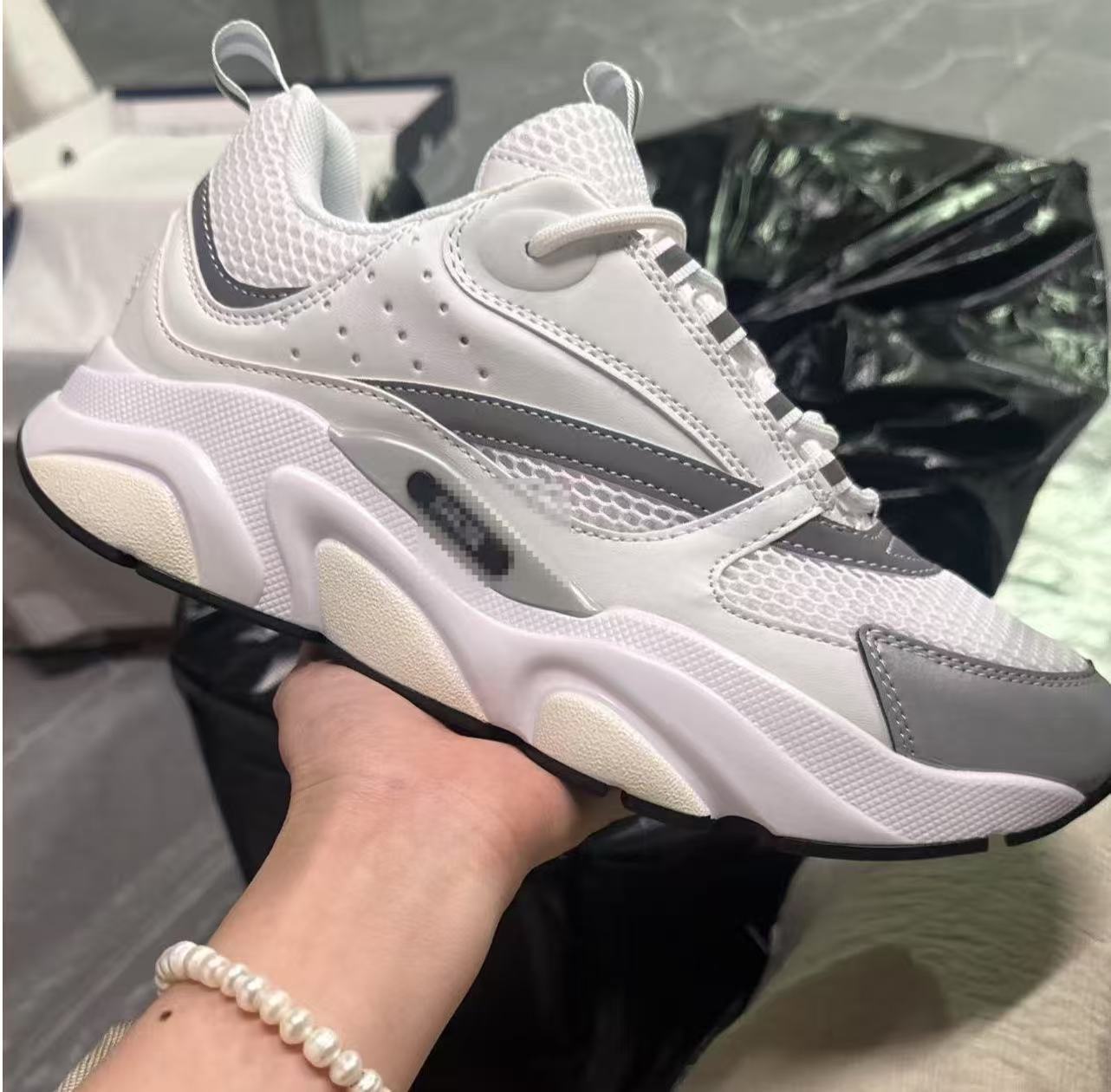 Bottom Luminous Dad Fashion Breathable Leisure Men's Casual Shoes