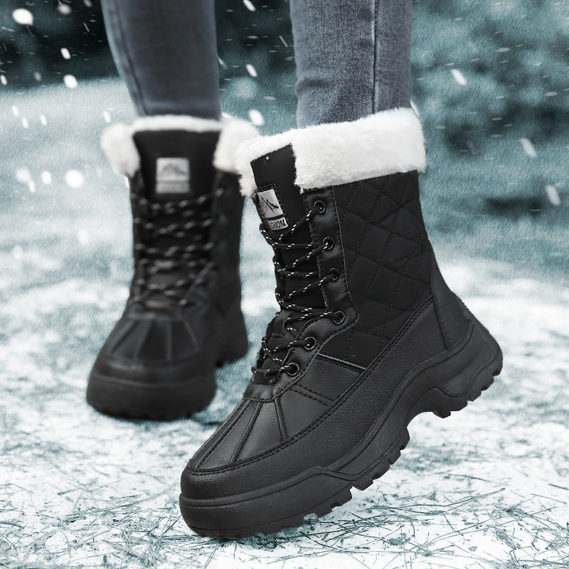 Women's Winter Plush Insulated Comfortable Sports Outdoor Snow Boots