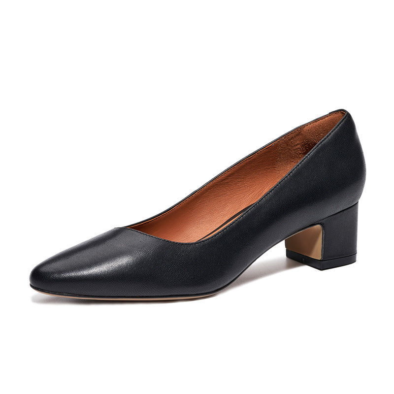 Women's German Niche Comfortable Sheepskin High Low-cut Women's Shoes