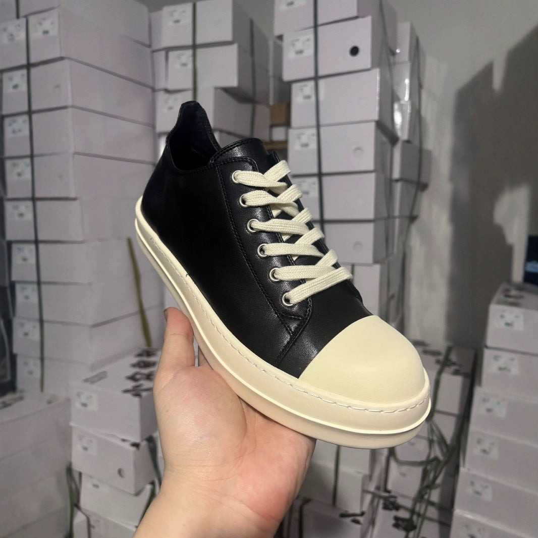 Men's Big Toe Summer Thick Sole Increased Men's Board Shoes