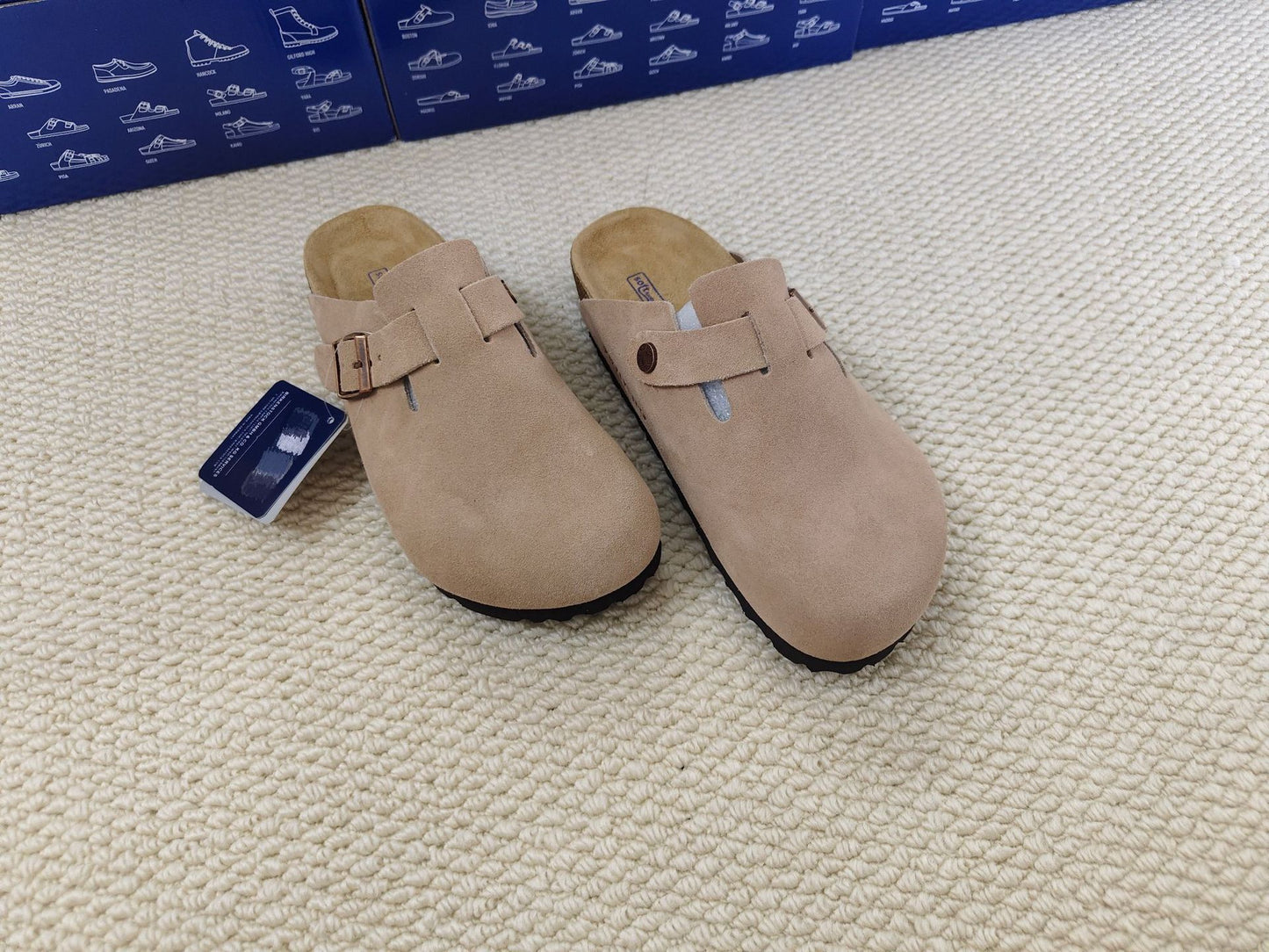 Genuine Pure Source Cork Comfortable Platform Thick-soles Slippers