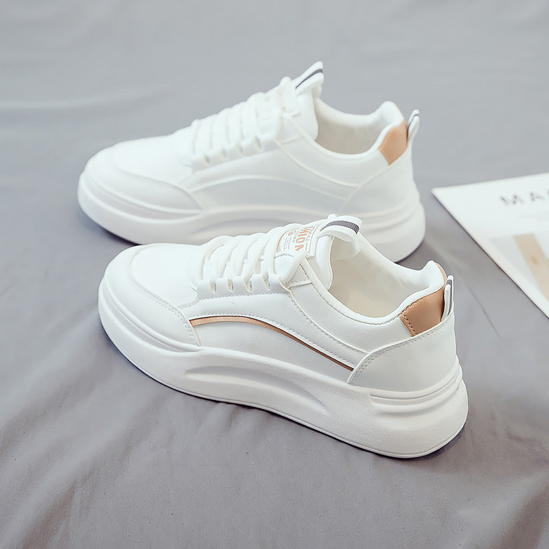 White Female Summer Breathable Korean Style Sneakers