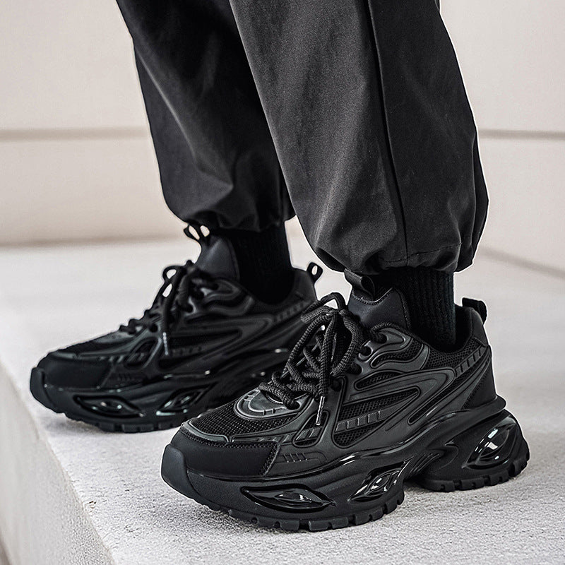 Men's Elevator Autumn Platform Boys High-grade Fashion Fried Street Daddy Men's Casual Shoes