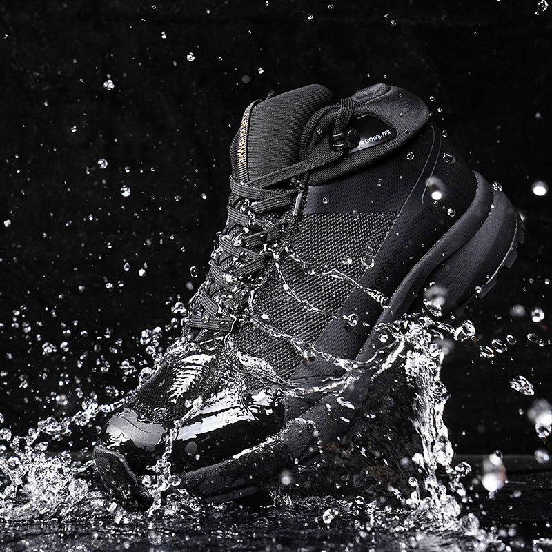 Men's Flat Waterproof Hiking Thermal Live Sneakers
