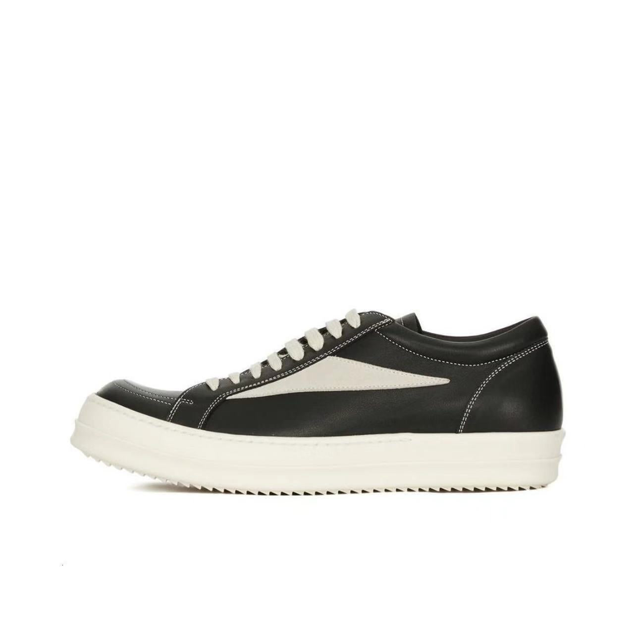 Women's & Men's Owens Infringing Couple Suede White Black Men's Board Shoes