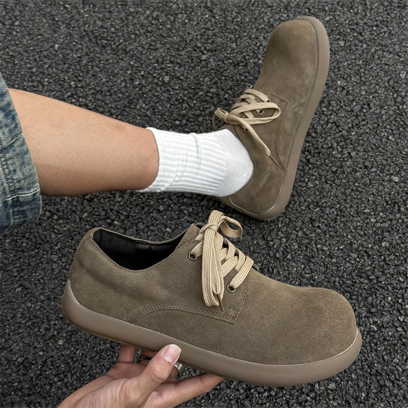 Men's Big Head Spring Retro Trendy Low Men's Casual Shoes