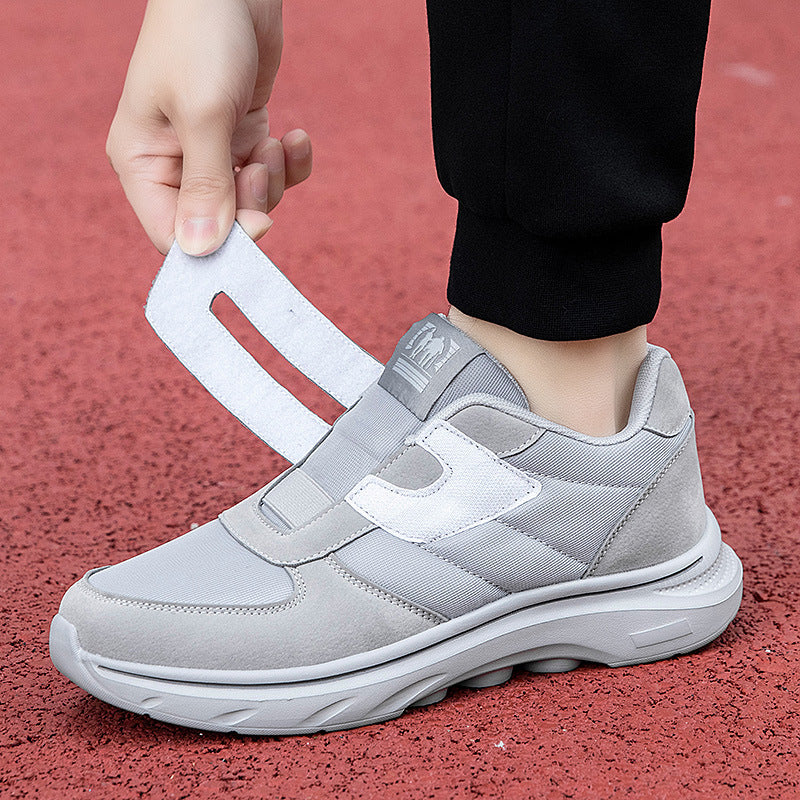 Women's Wide Foot Velcro Walking Trendy Casual Shoes