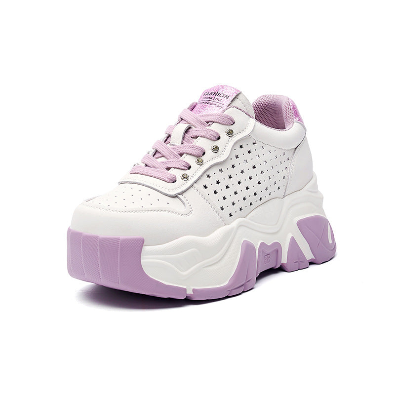 Women's Dad Summer Genuine Super Popular Thick Sneakers