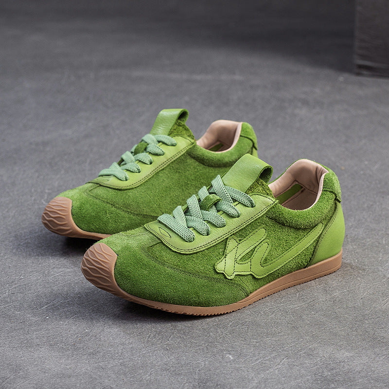 Women's Handmade Versatile Design Niche Pumps Color Matching Men's Shoes