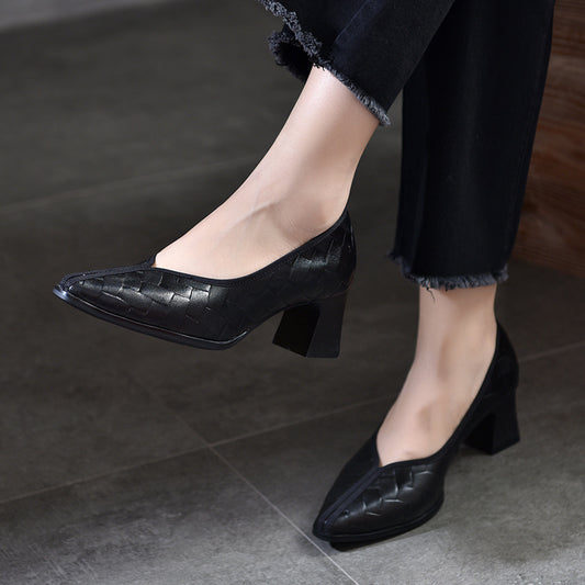 Women's Can Be Combined Authentic High Pointed Women's Shoes