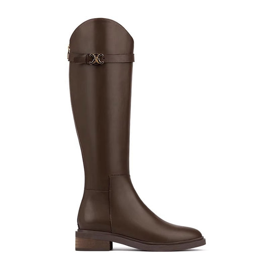 Women's Shorty Long Height Increasing Insole Genuine Boots