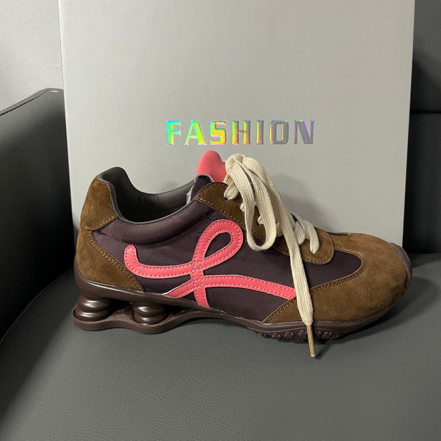 Women's Office Version Weeks Amber Particles Spring Women's Casual Shoes