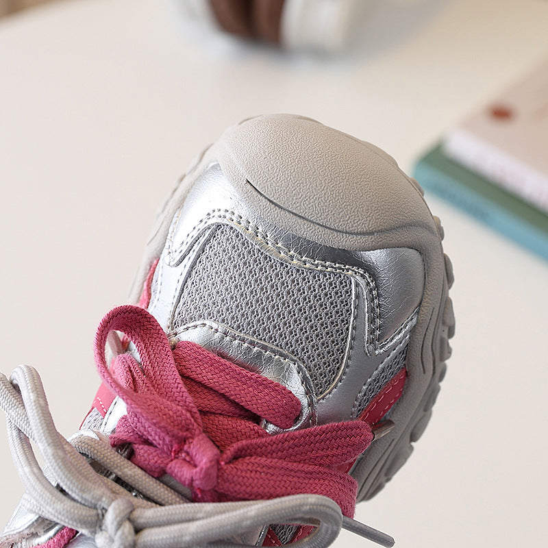 Children's Trendy Spring Outdoor Boy's Breathable Mesh Children's Sports Shoes