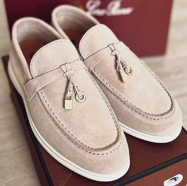 Women's High Version Slip-on Soft Bottom Comfortable Loafers