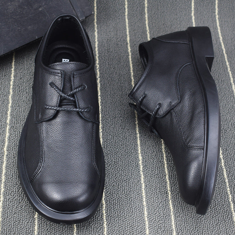 Men's Summer Versatile Soft Genuine Business Leisure Trend Top Men's Shoes