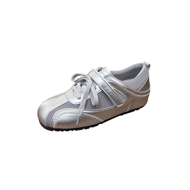 Women's Retro Sier Height Increasing Insole Velcro German Training Breathable Lightweight Women's Shoes