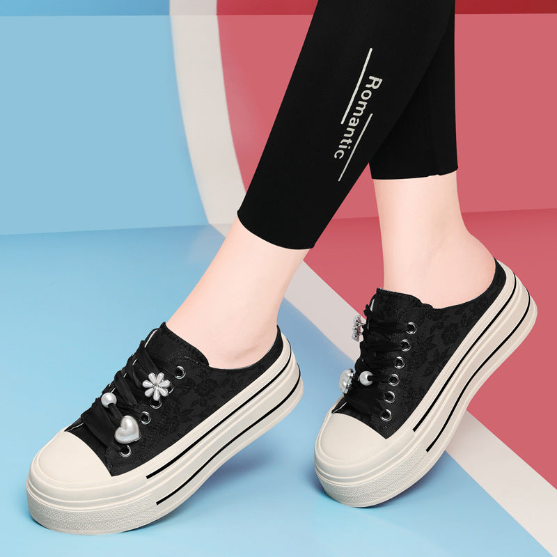 Women's Make Up For Stylish Summer Breathable Slippers