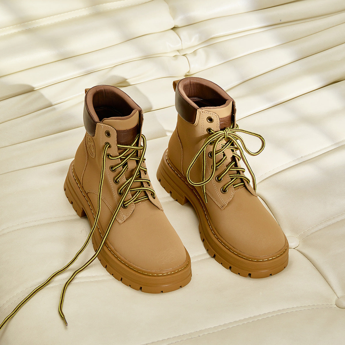 Women's Genuine Martin For British Style Ankle Retro Boots