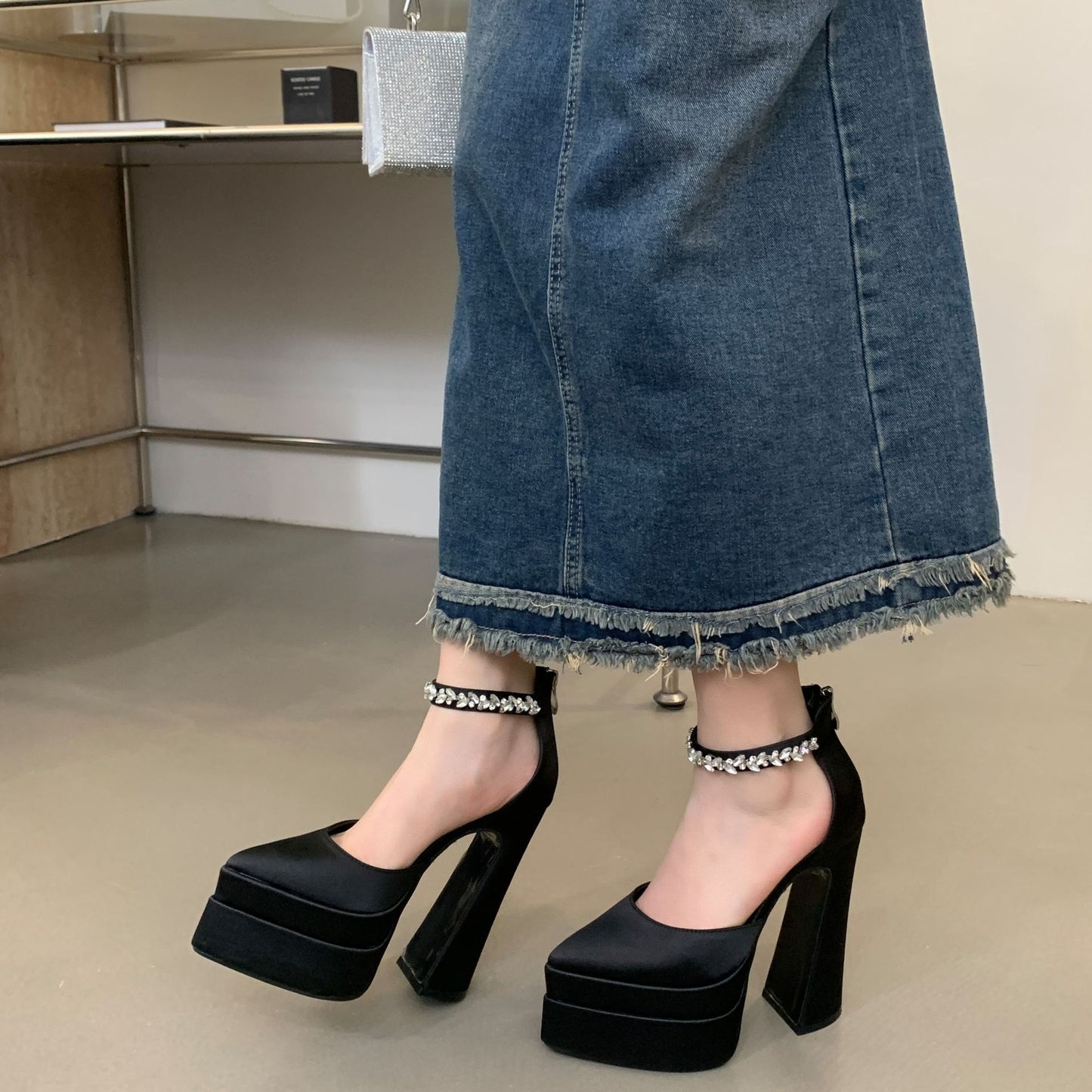 Women's Platform Summer Chunky Waterproof Model Catwalk Sandals