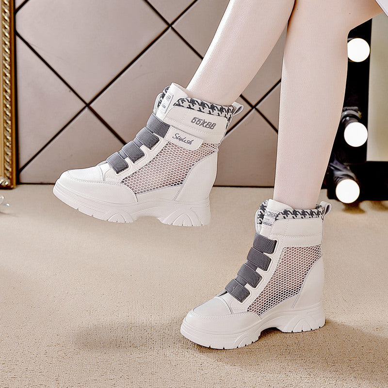 Women's & Men's Classic Attractive Breathable Wedge Martin Men's Shoes