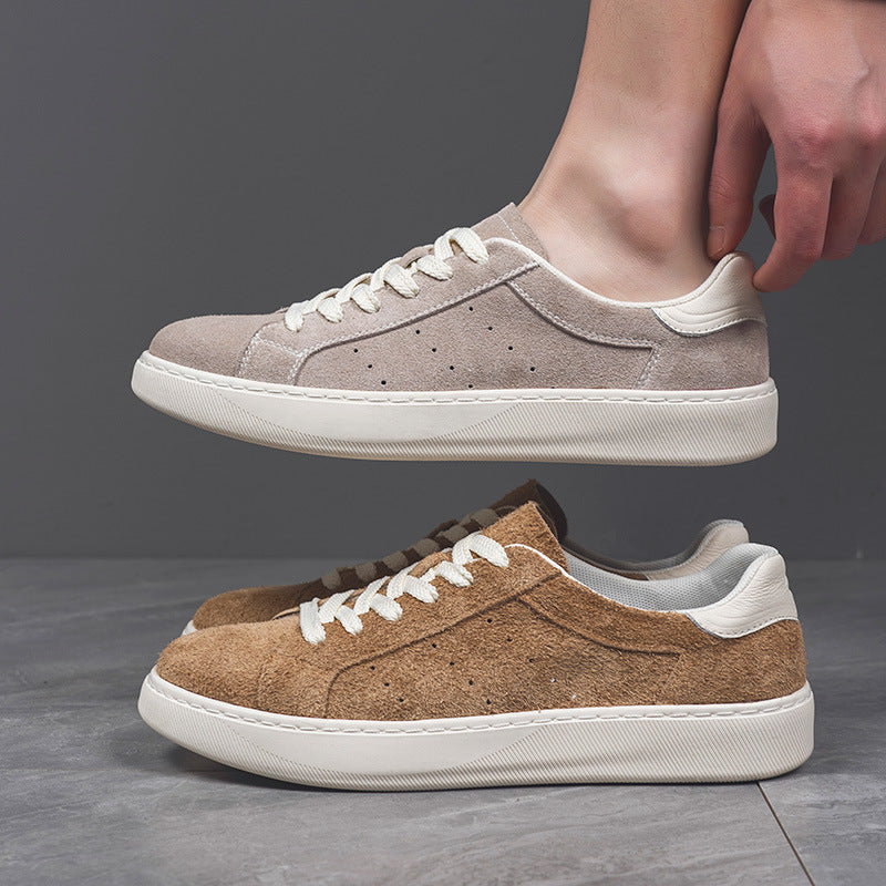 Men's Training Korean Style Versatile Solid Color Men's Board Shoes