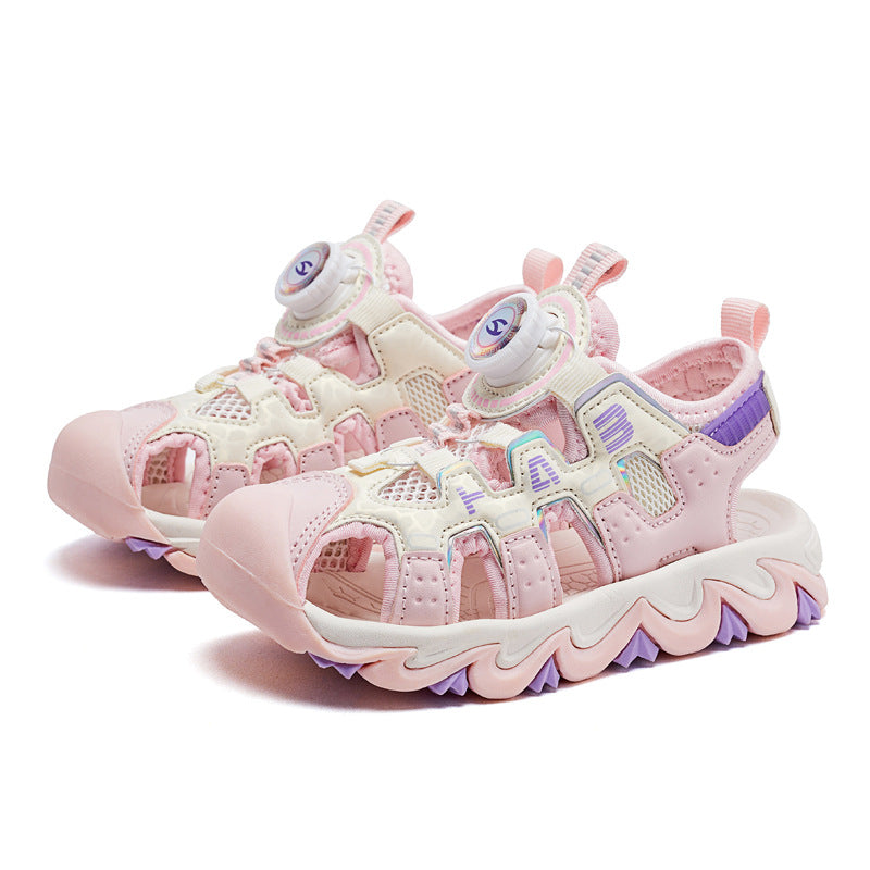 Children's Summer Boys Rotating Buckle Pump Beach Kid's Sandals