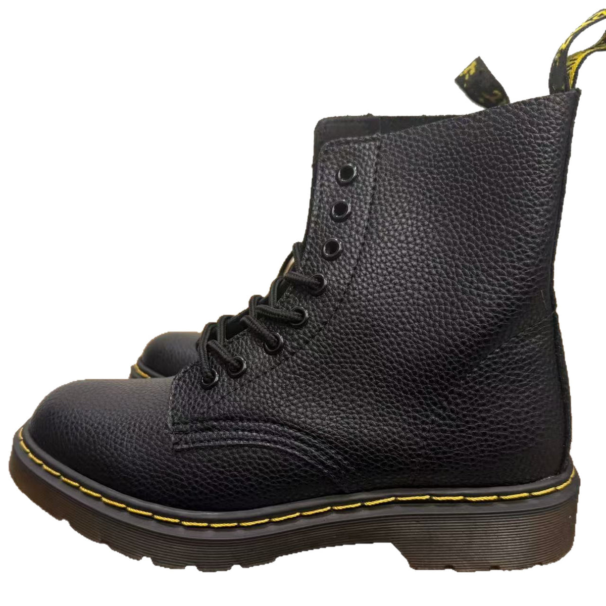 Women's & Men's Layer Cowhide Lychee Pattern Good Year Boots