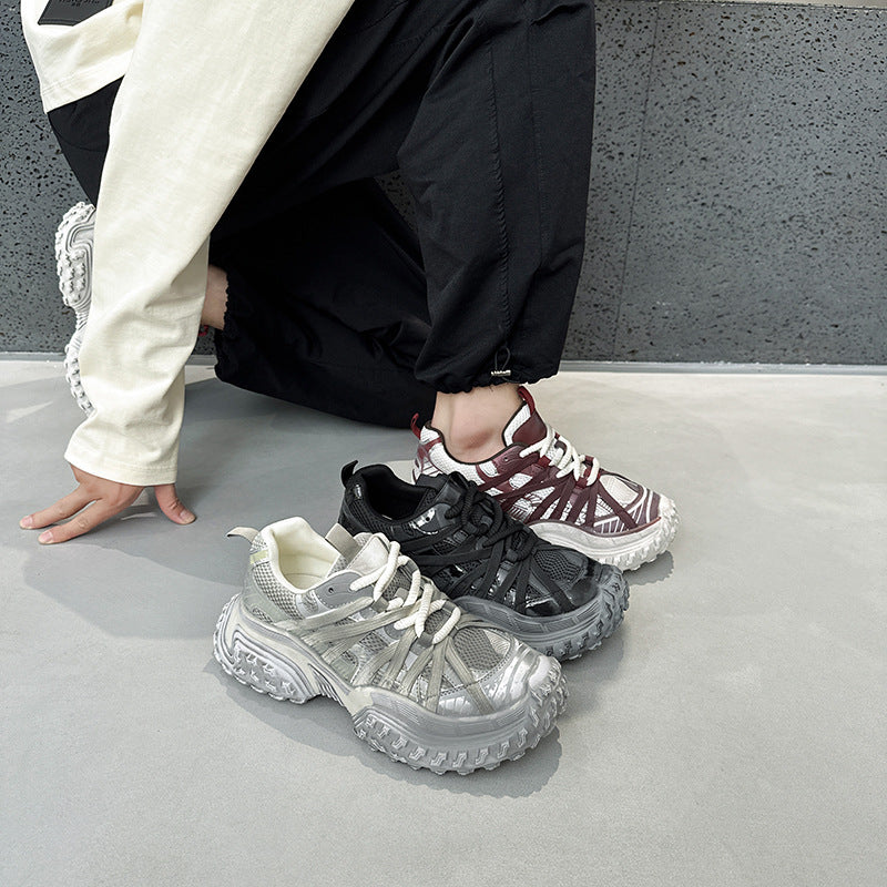 Women's Platform Dad Spring Couple Korean Style Women's Sports Shoes
