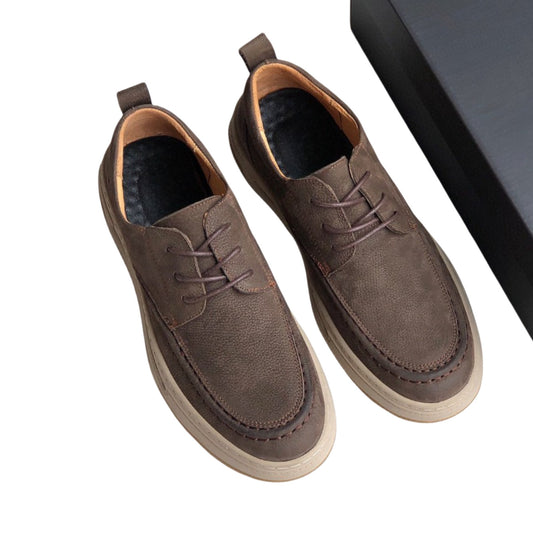 Men's Genuine Fashion British Quality Retro Lace Sneakers