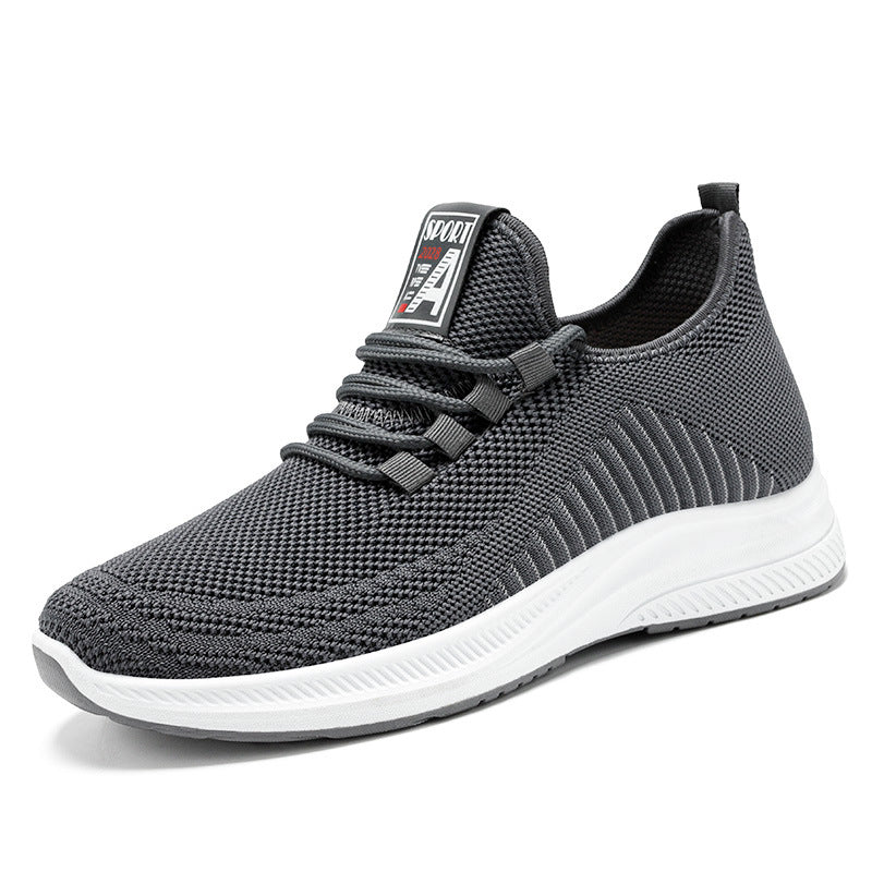 Men's Trendy Soft Bottom Running Breathable Sneakers