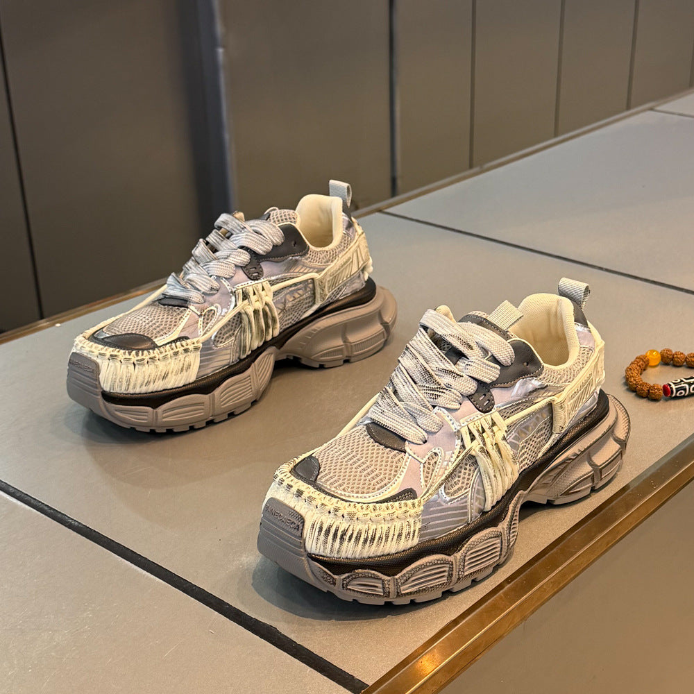 Men's Luxury High Sense Fashion Trendy Spring Retro Men's Sports Shoes
