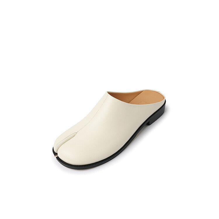 Deep Mouth Slip-on Outdoor Mules Semi Back Empty Loafers