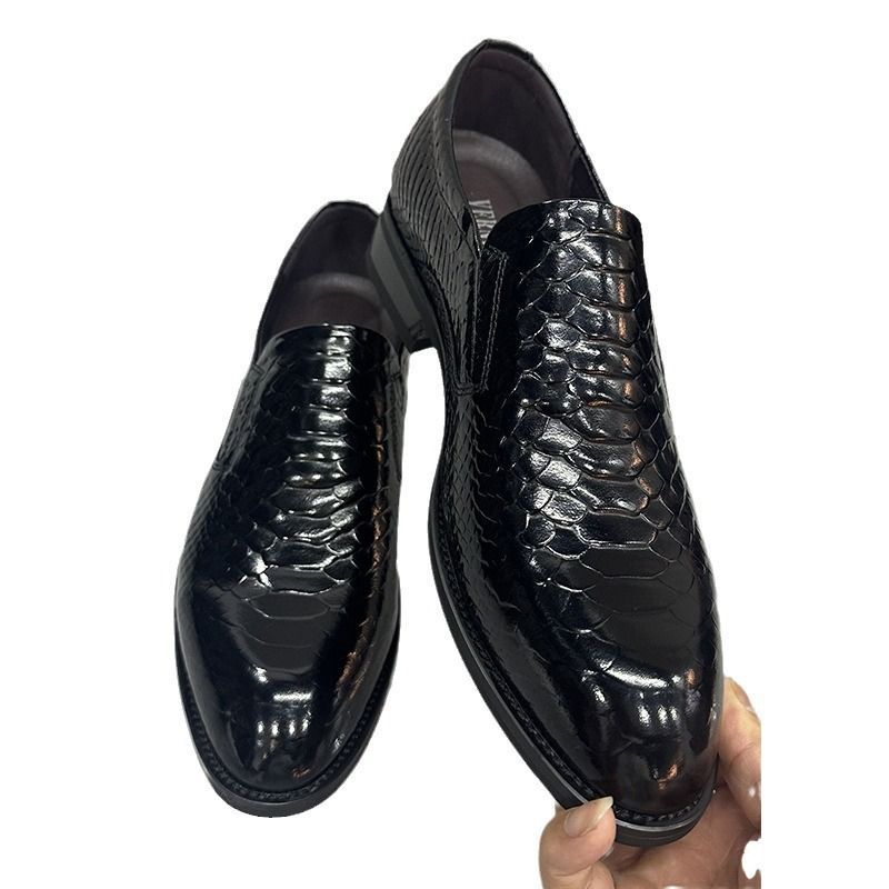 Men's Layer Cowhide Pure Inside Genuine Soft Bottom Men's Casual Leather Shoes