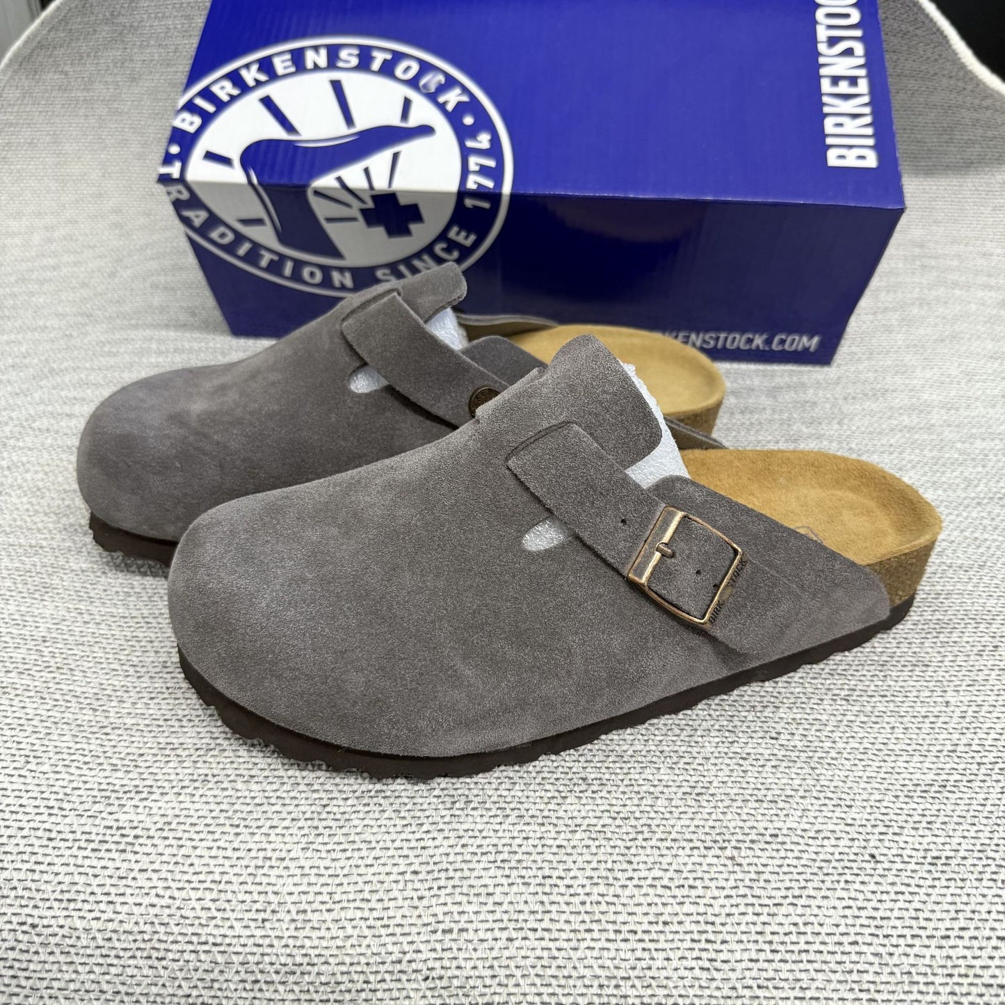 Women's & Men's Belt Buckle Thick Bottom Toe Cap Outer Thick-soles Slippers