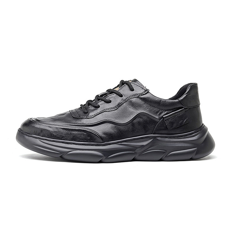 Men's Light Bottom Online Genuine Hand Grip Pattern Comfortable Men's Casual Shoes