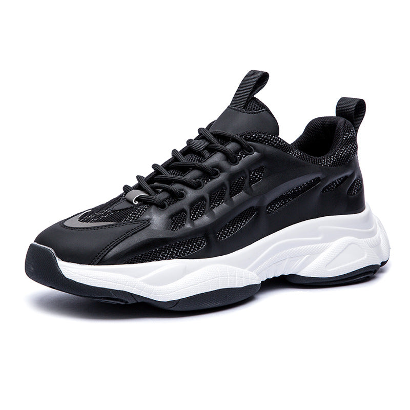 Men's Large Size Mesh Surface Clunky Running Sneakers