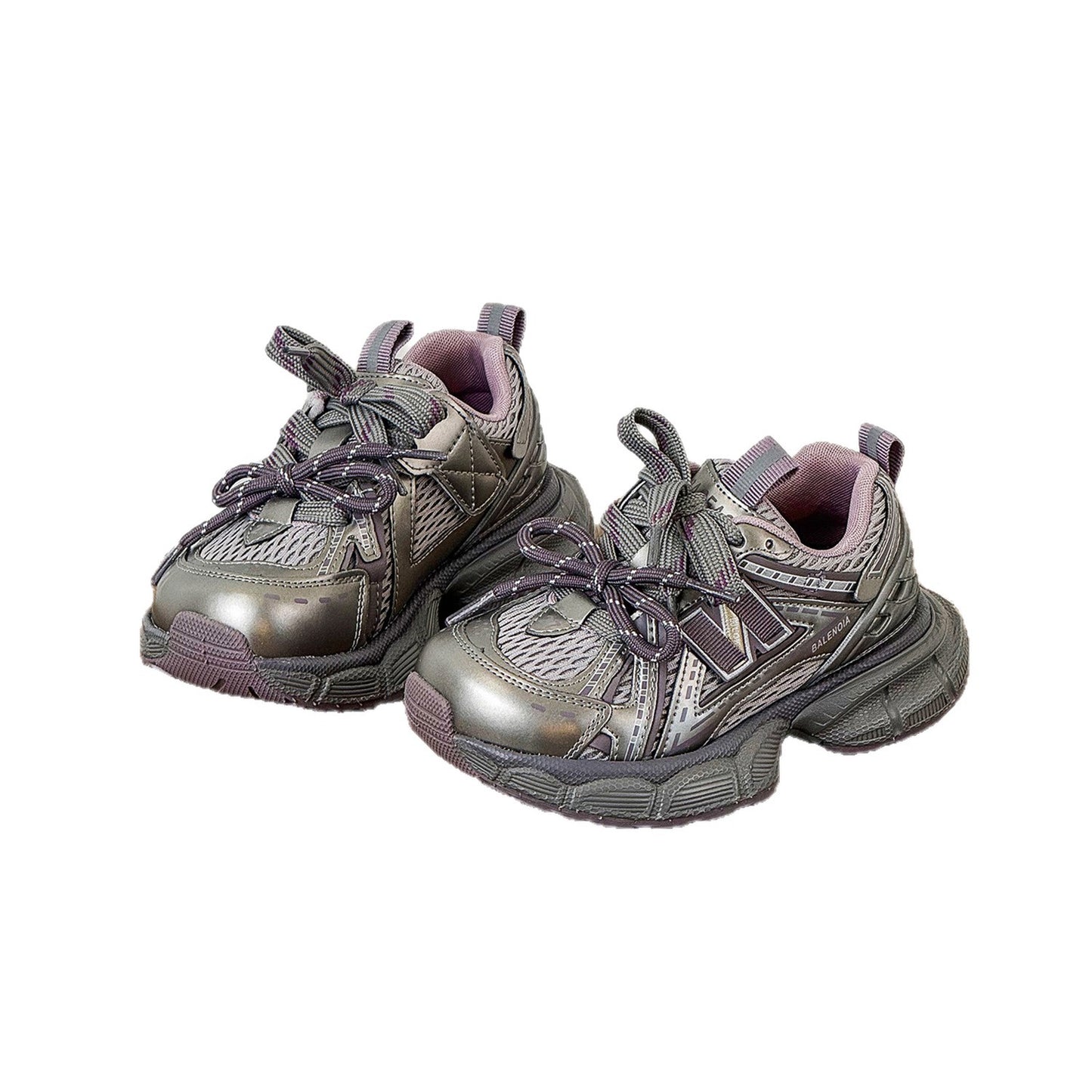 Children's Spring Fashionable Double Lightweight Breathable Boys Children's Sports Shoes