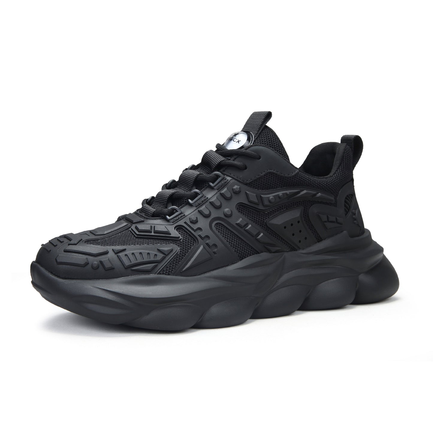 Men's Dad Sports Leisure Flying Woven Platform Men's Shoes