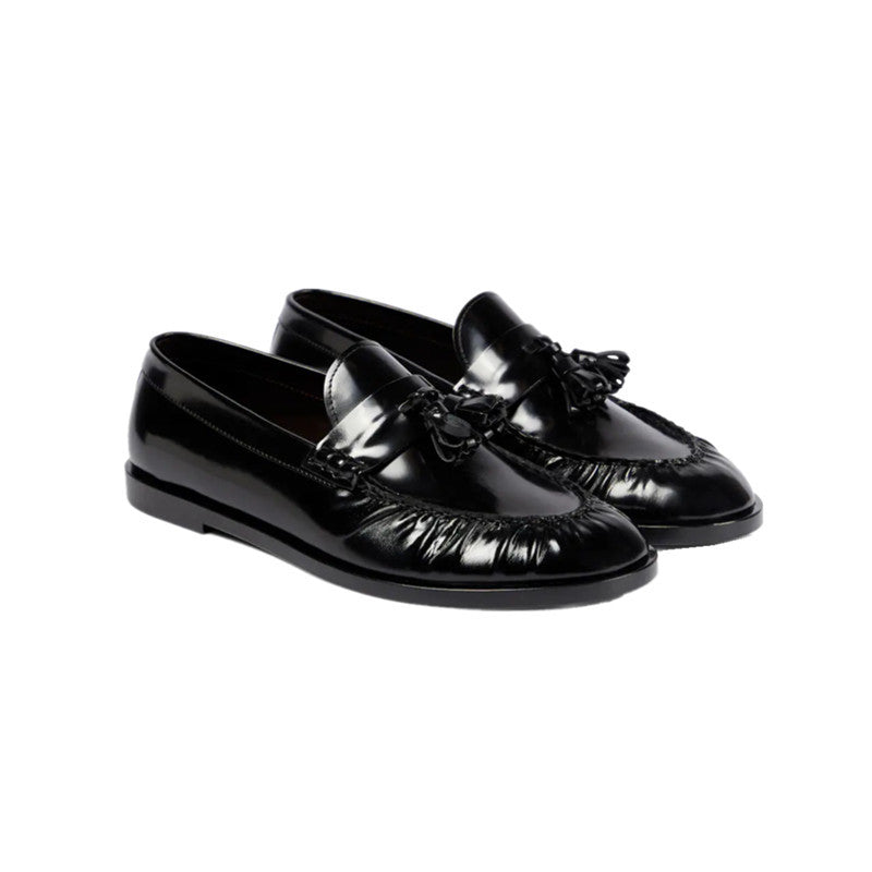 Pumps Full Tassel British Flat Comfort Round Toe Breathable Women's Casual Shoes