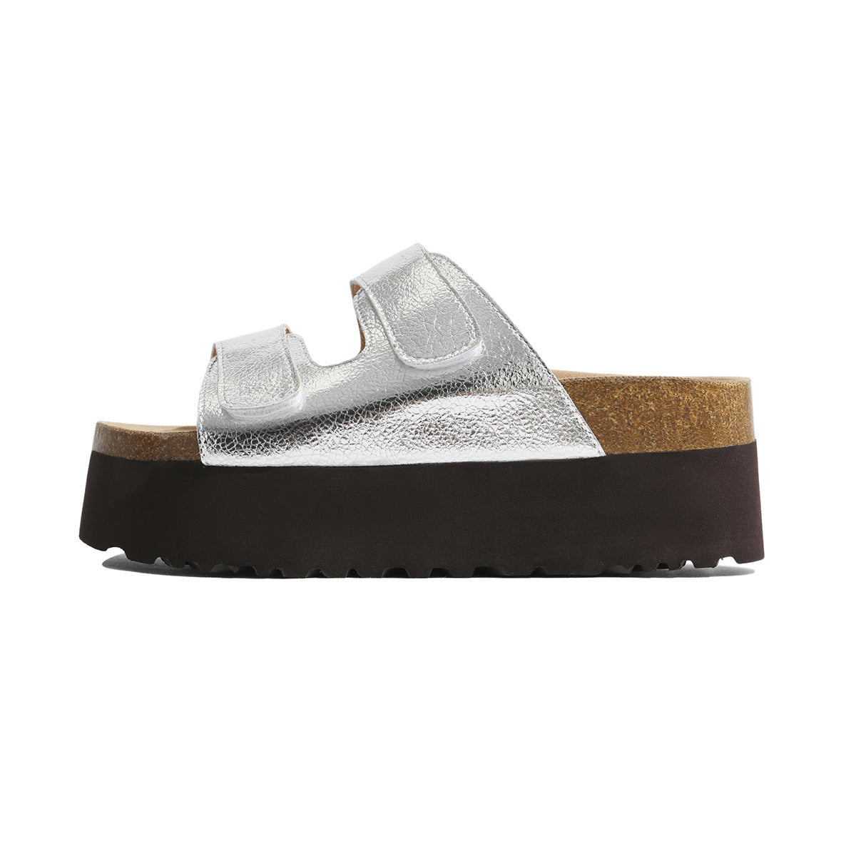 Women's Thick-soled Summer Retro Velcro Soft Bottom Slippers