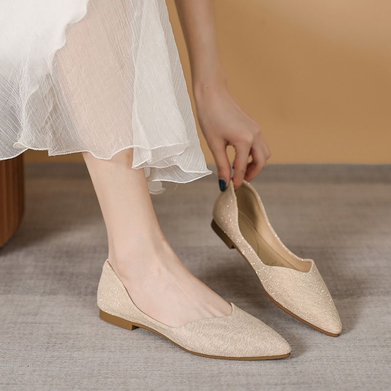 Women's Pointed Toe Pumps Summer Shallow Mouth Women's Shoes