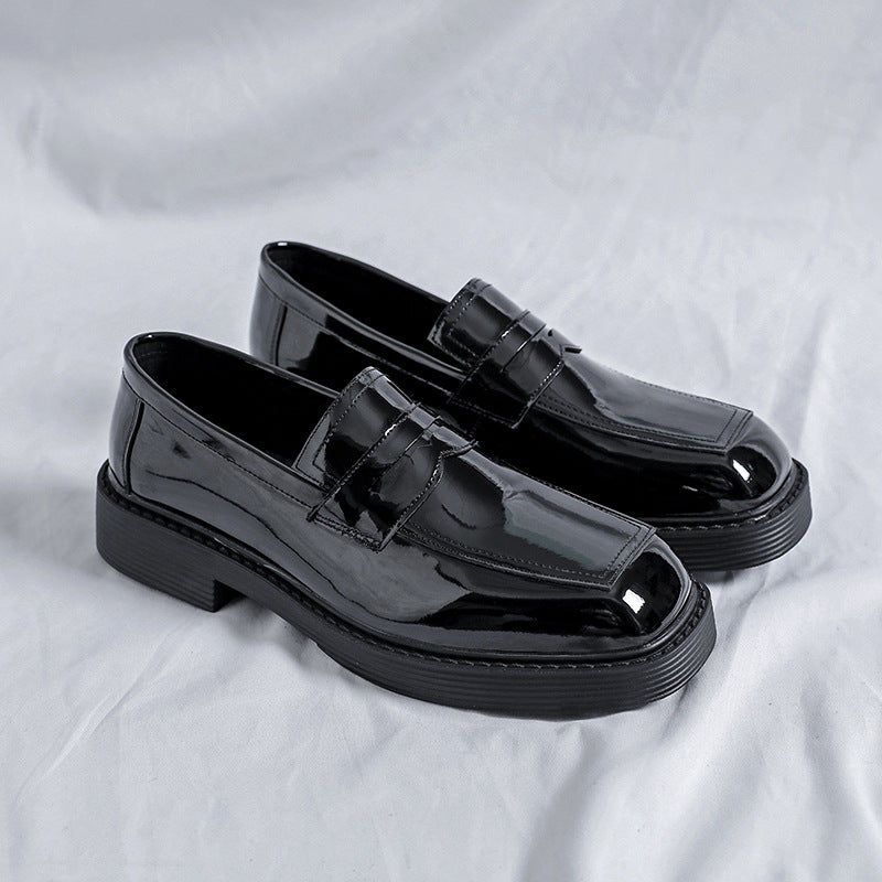 Men's Penny Business Formal Wear Square Toe Men's Casual Shoes