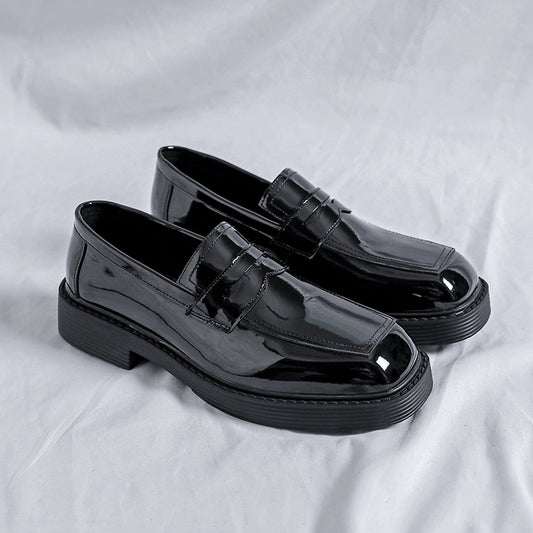 Men's Penny Business Formal Wear Square Toe Men's Casual Shoes