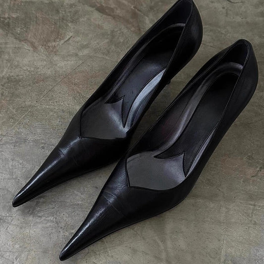 Women's Pointed Stiletto Hot Lengthened High Simple Heels