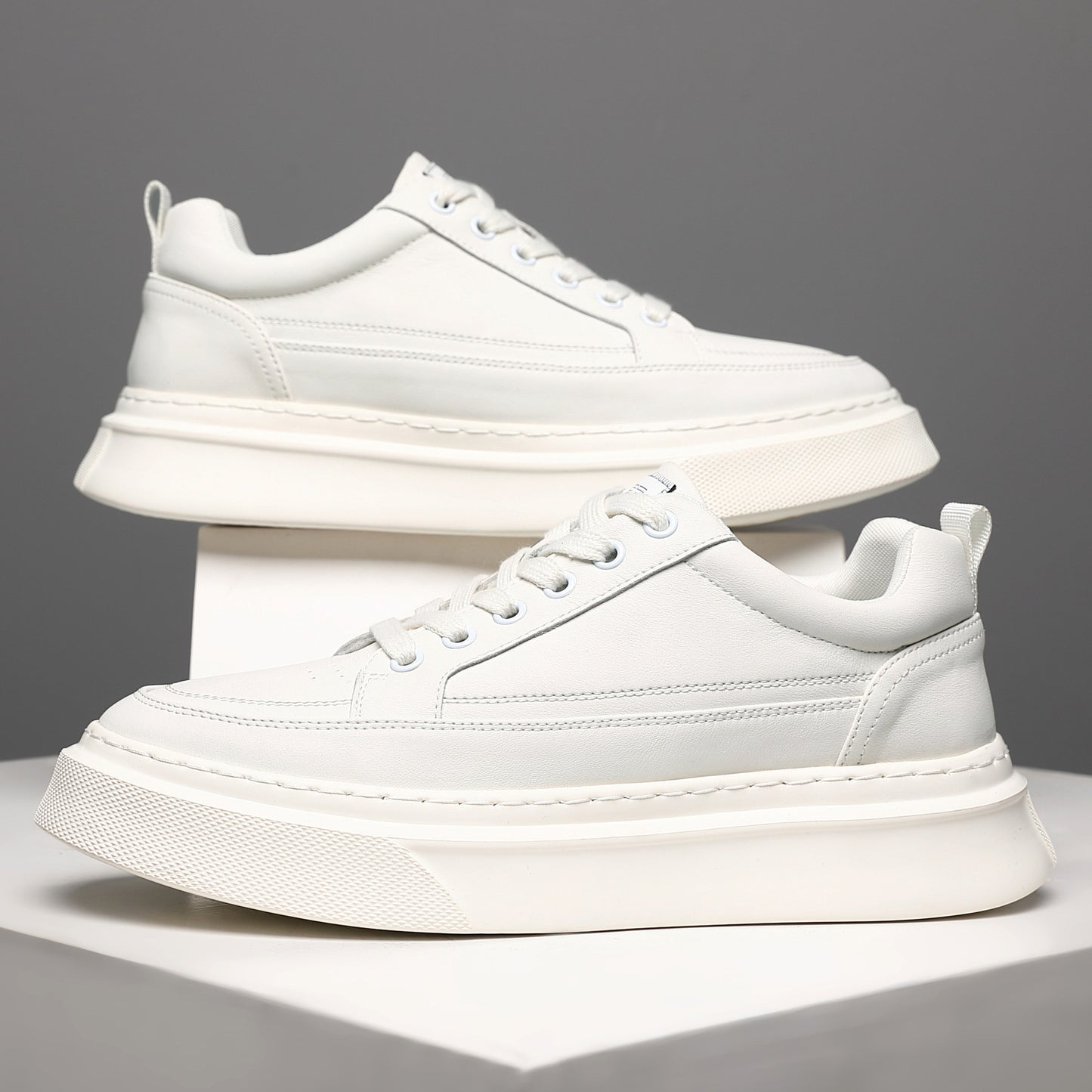 Trendy Soft Bottom Not Tired Feet Solid Casual Shoes