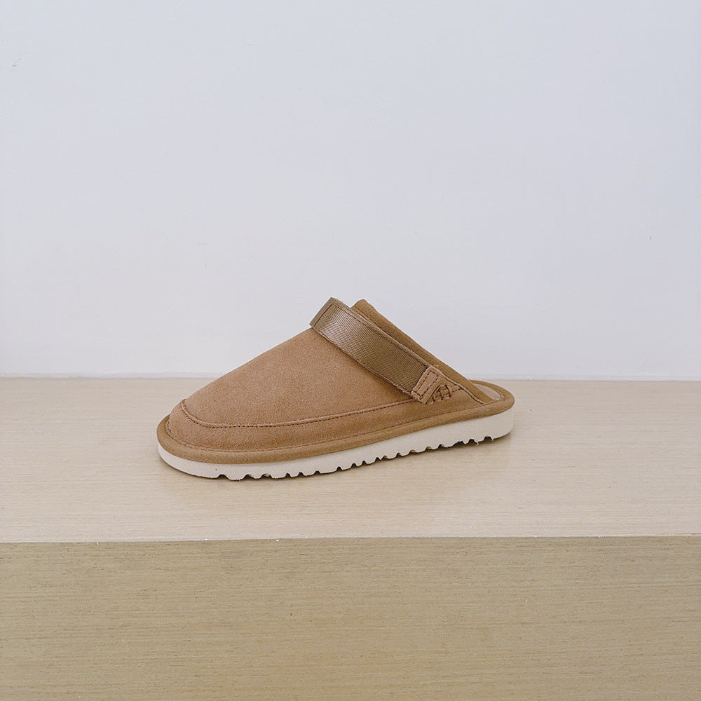 Women's Trailer Magic Stick Toe Cap Plus Size Slippers