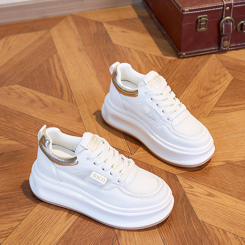 Women's Platform Height Increasing Insole Versatile Mesh Breathable Women's Shoes