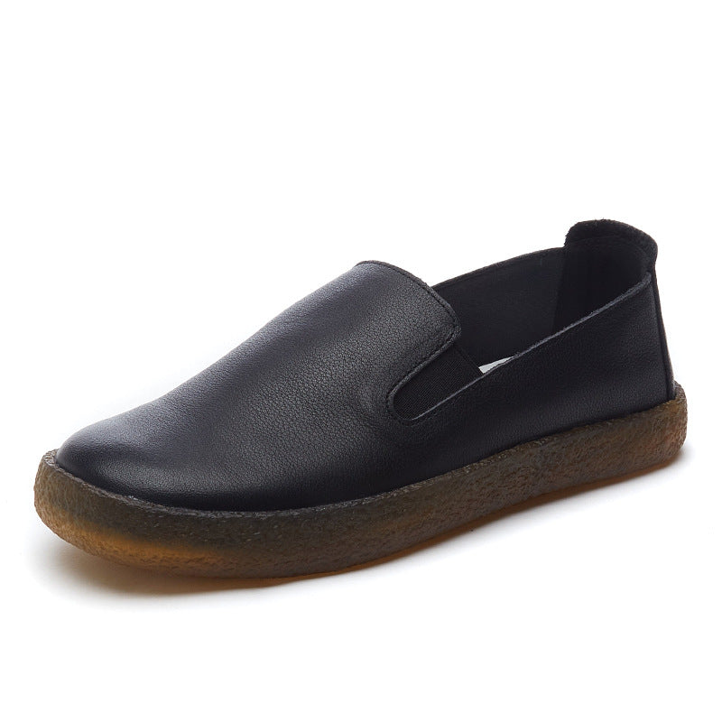 Women's Surface Tendon Sole Comfortable Pregnant Round Casual Shoes