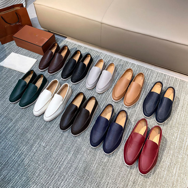 Men's Authentic Slip-on British Comfortable Flat Lovers Original Loafers/doug Shoes